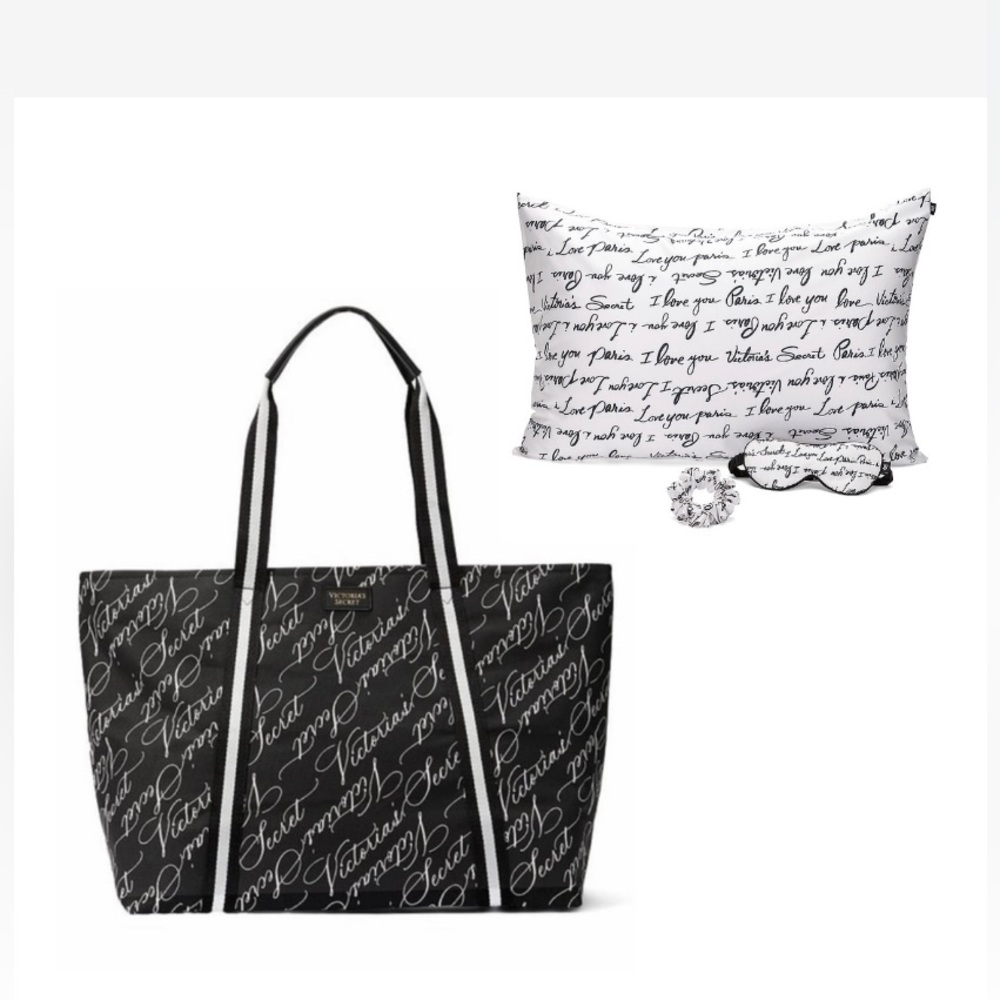 Victoria's Secret Tote and Sleep Set